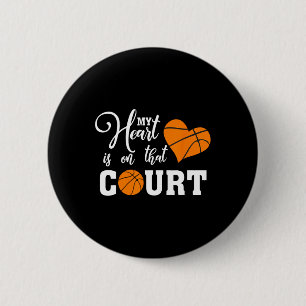 Badge Rond 5 Cm Mon Coeur Est Sur Ce Tribunal Bysketbyll Maman Pap