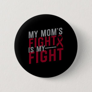 Badge Rond 5 Cm Mon combat de maman est mon combat Anémie faucille