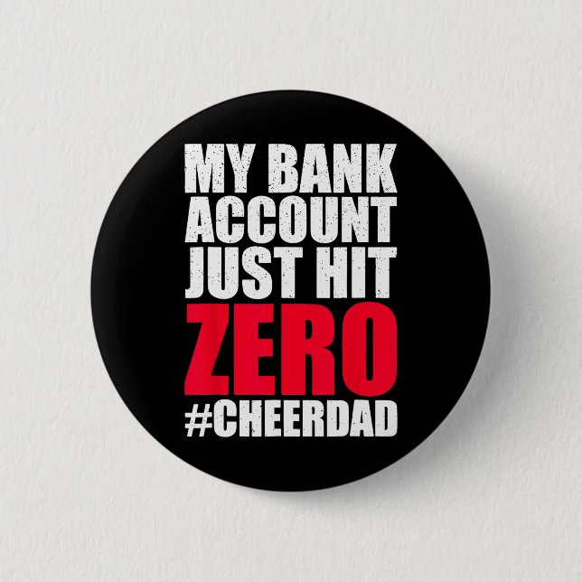 Badge Rond 5 Cm Mon Compte Nk Juste Toucher Zero Cheer Papa Fier C (Devant)