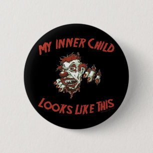 Badge Rond 5 Cm Mon enfant intérieur