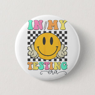 Badge Rond 5 Cm Mon Era Test Rock Test Test Jour Smile Hip