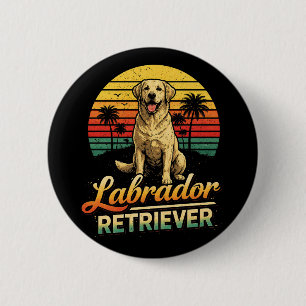 Badge Rond 5 Cm Mon Labrador Retriever