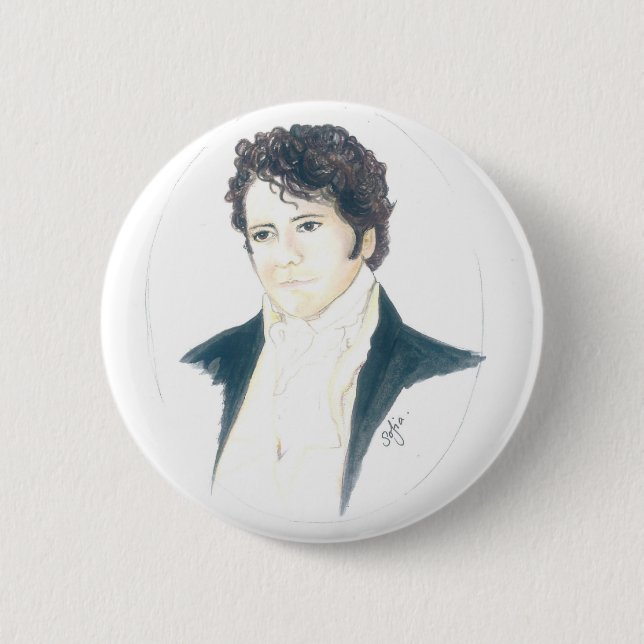 Badge Rond 5 Cm Mon M. Darcy (Devant)
