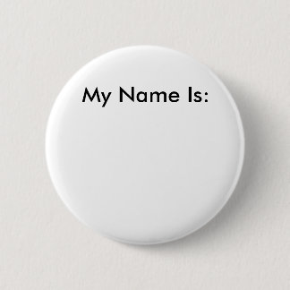 Badge Rond 5 Cm Mon nom est :