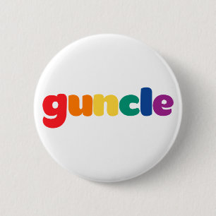 Badge Rond 5 Cm Mon oncle.