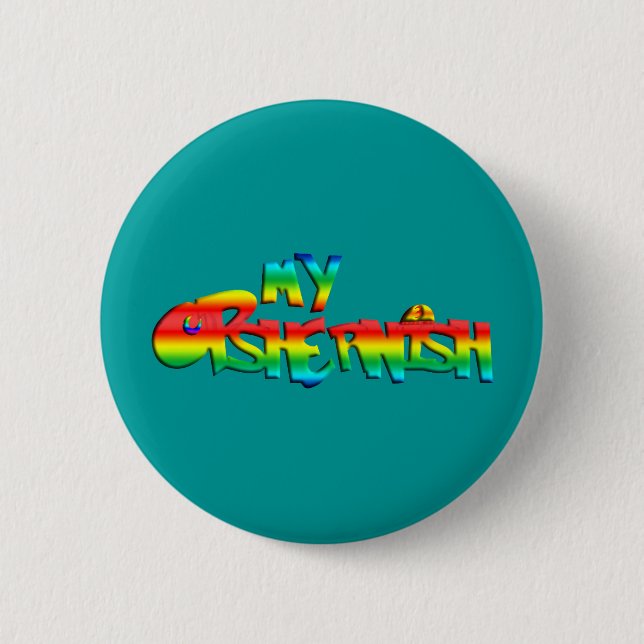 Badge Rond 5 Cm Mon Opshernish (Devant)