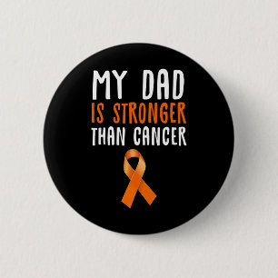Badge Rond 5 Cm Mon Père Est Plus Fort Que La Sensibilisation À La