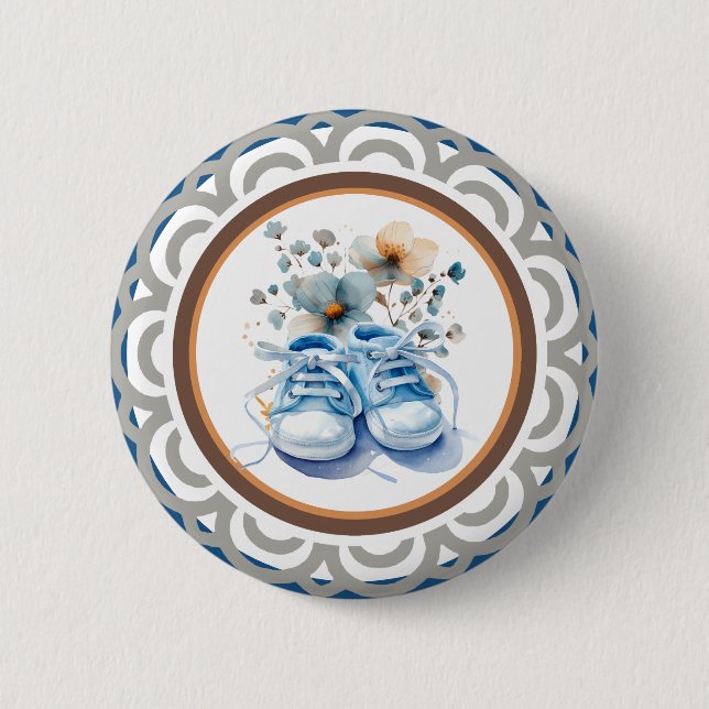 Badge Rond 5 Cm Mon Petit Agneau (Devant)