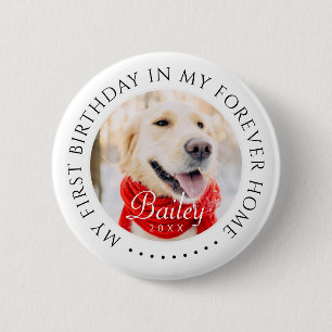 Badge Rond 5 Cm Mon premier anniversaire pour toujours Accueil Ani