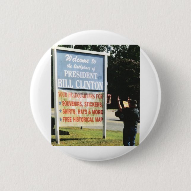 BADGE ROND 5 CM MON SALUT À BILL (Devant)