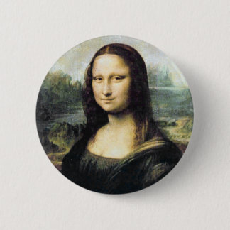 Badge Rond 5 Cm Mona Lisa Pin