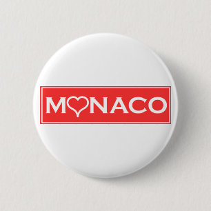 Badge Rond 5 Cm monaco