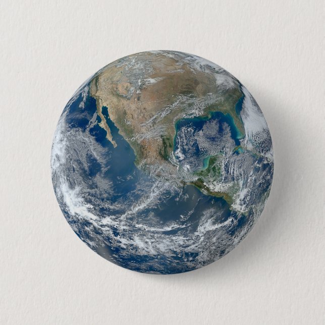 Badge Rond 5 Cm Monde (Devant)