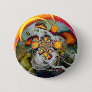 Badge Rond 5 Cm Monde alternatif 1