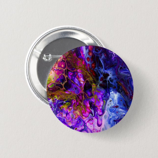 Badge Rond 5 Cm Monde de l'Imaginaire (Devant & derrière)