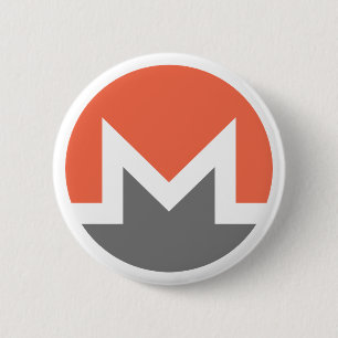 Badge Rond 5 Cm Monero (xmr)