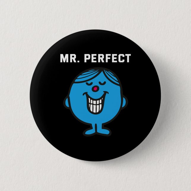 Badge Rond 5 Cm Monsieur Parfait (Devant)