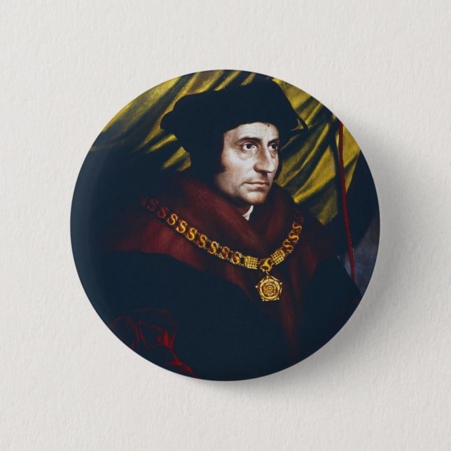 Badge Rond 5 Cm Monsieur Thomas More (Devant)