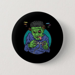 Badge Rond 5 Cm Monster Halloween Costume jeu vidéo Contro