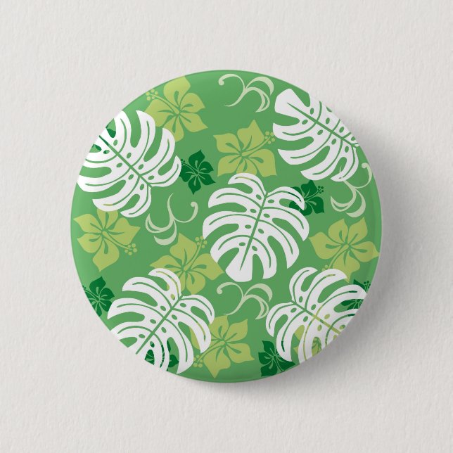BADGE ROND 5 CM MONSTERA (Devant)