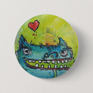 Badge Rond 5 Cm Monstre dans l'amour 2