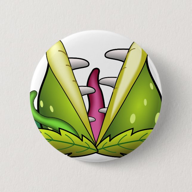 Badge Rond 5 Cm monstre vénérienne (Devant)