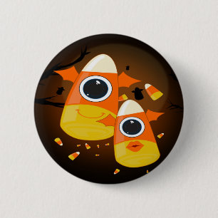 Badge Rond 5 Cm Monstres de maïs