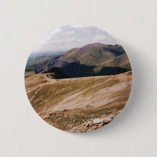 Badge Rond 5 Cm Mont Snowdon