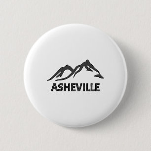 Badge Rond 5 Cm Montagnes Wnc Asheville Nc Blue Ridge Caroline du
