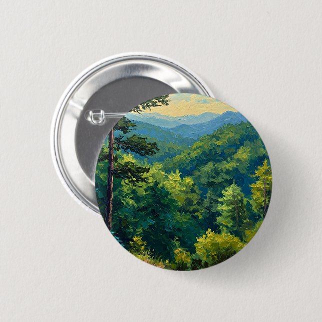 Badge Rond 5 Cm Montane Forest (Devant & derrière)