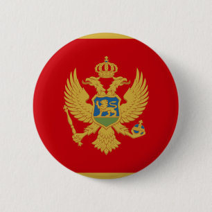 Badge Rond 5 Cm Monténégro