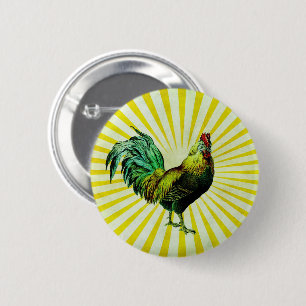 Badge Rond 5 Cm Monter et briller