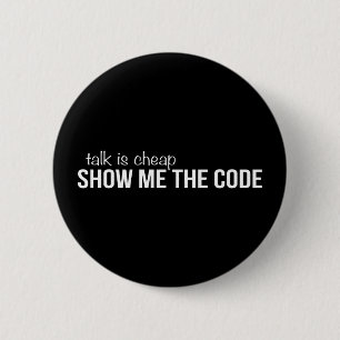 Badge Rond 5 Cm Montrez-moi le code