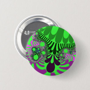 Badge Rond 5 Cm Mood de raisin vert