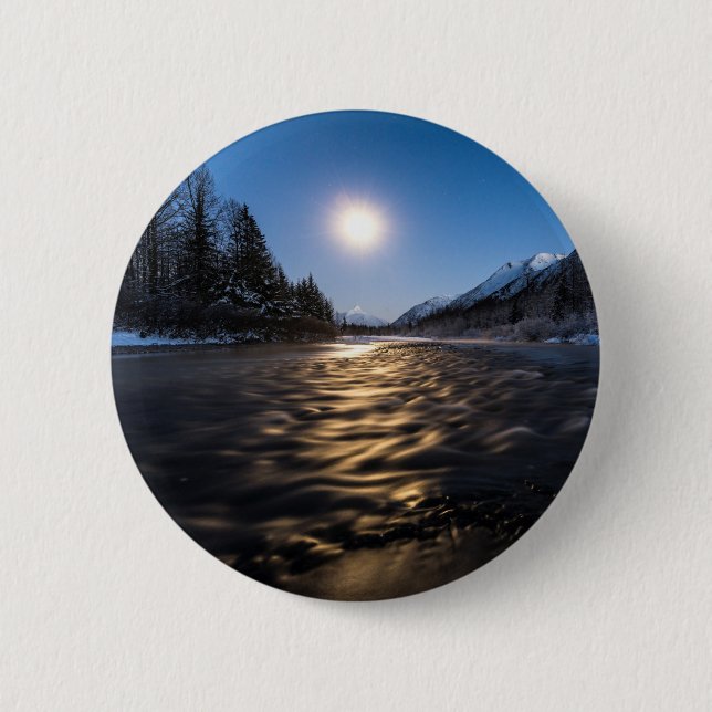 Badge Rond 5 Cm Moon (Devant)