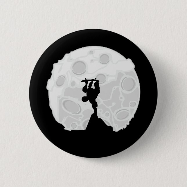 Badge Rond 5 Cm Moon (Devant)
