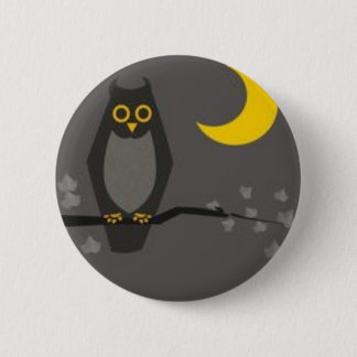 Badge Rond 5 Cm moonowl