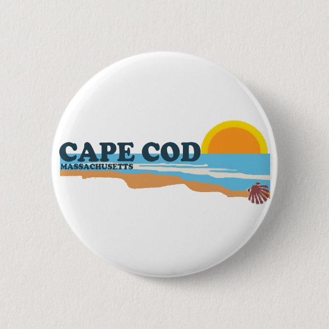 Badge Rond 5 Cm Morue de cap (Devant)
