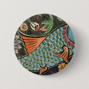 Badge Rond 5 Cm Mosaïque