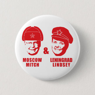 Badge Rond 5 Cm Moscou Mitch et Leningrad Lindsey