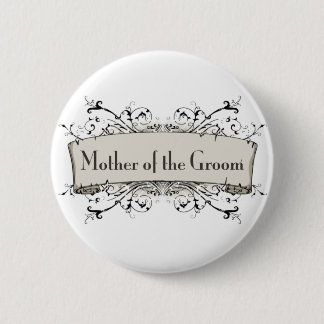 Badge Rond 5 Cm *Mother du marié