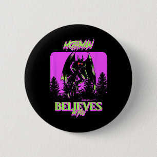 Badge Rond 5 Cm Mothman - Mothman Croit En Vous Costume Hallowee