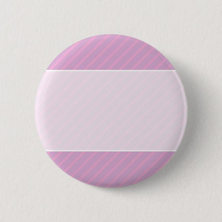 Badge Rond 5 Cm Motif à diagonale mauve et rose.