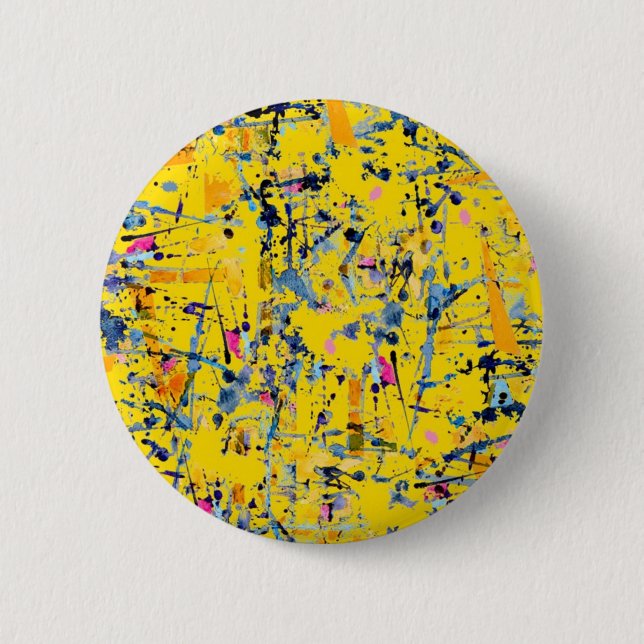 Badge Rond 5 Cm motif Abstrait (Devant)