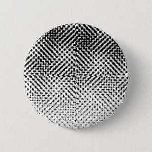 Badge Rond 5 Cm Motif Artsy noir et blanc Moiré
