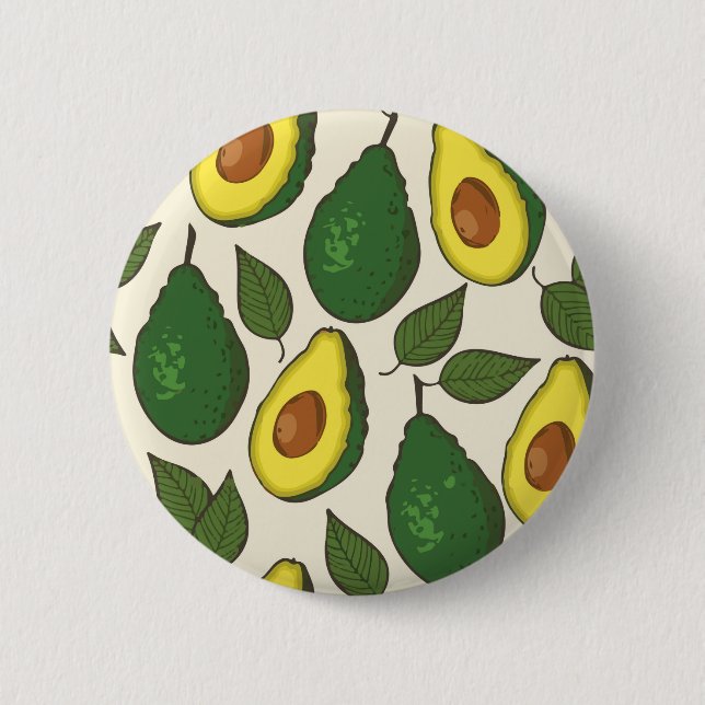 Badge Rond 5 Cm Motif d'avocat (Devant)
