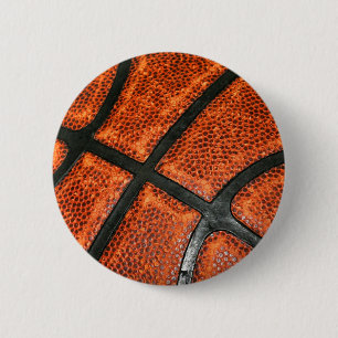 Badge Rond 5 Cm Motif de basket-ball