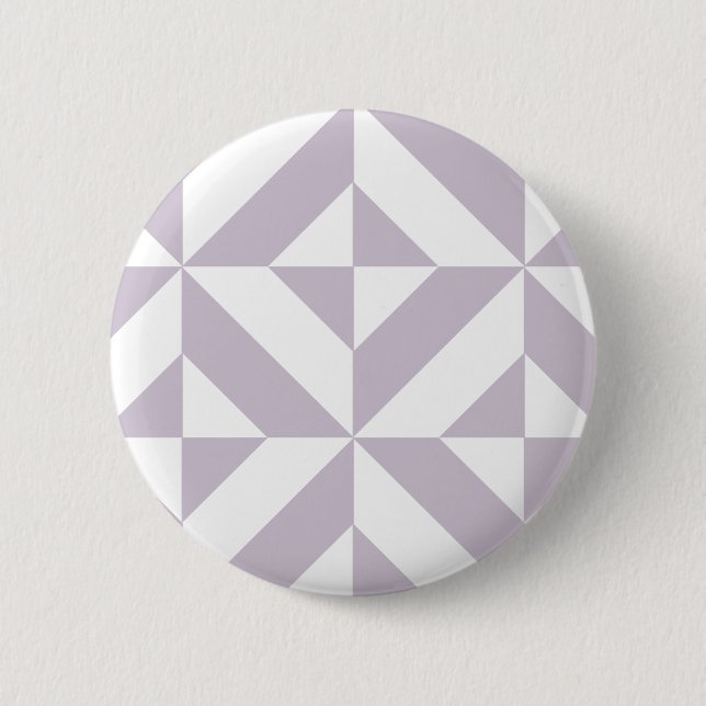 Badge Rond 5 Cm Motif de cube de pale Cool géométrique (Devant)