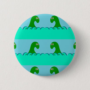 Badge Rond 5 Cm Motif de Nessie