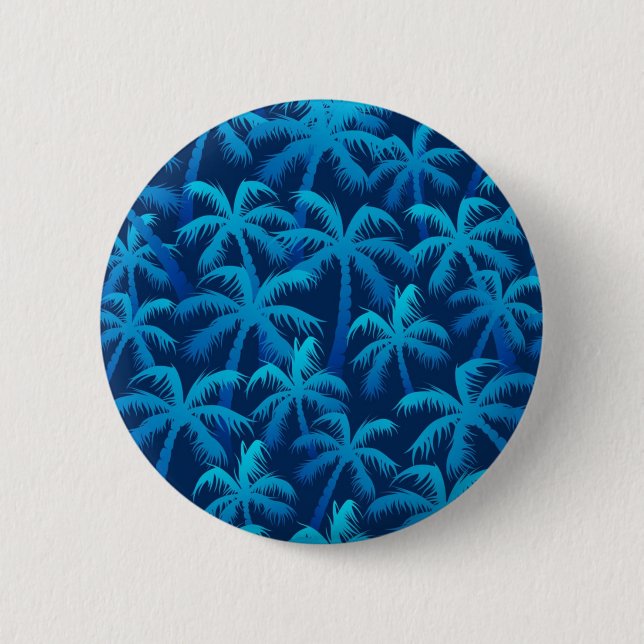 Badge Rond 5 Cm Motif de palmier (Devant)